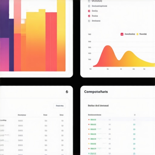 Screen showcasing heatmaps and analytics dashboards for Google My Business optimization
