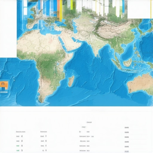 Screenshots of maps software with analytics and automation tools