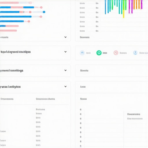 Screenshot of a comprehensive SEO analytics dashboard with local search metrics.