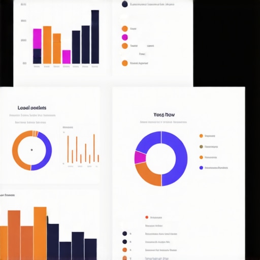 Screenshot of a dashboard with local search analytics and competitor rankings.