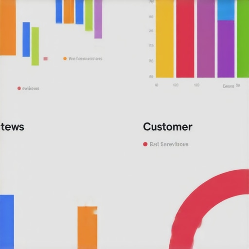 Analytics dashboard with competitor and review insights