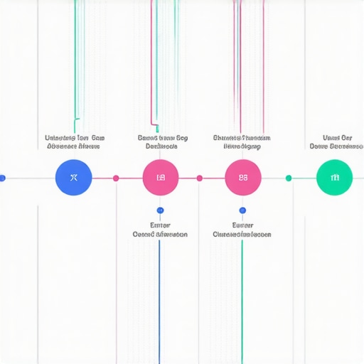 Diagram showing automation steps for improving Google Maps rankings
