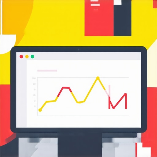 A professional dashboard displaying Google My Business analytics and automation metrics