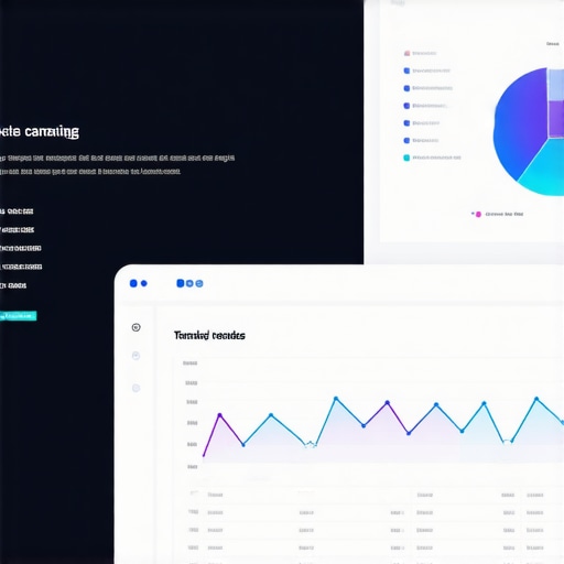 A detailed screenshot showing Google My Business ranking trends and competitor analysis tools.