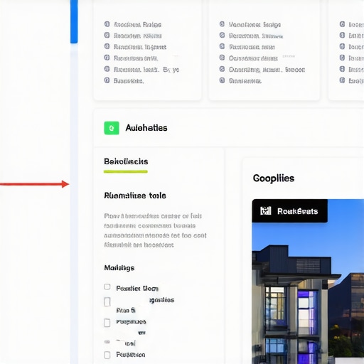 GMB Profile Automation and Audit Dashboard Google My Business dashboard displaying automation and audit features