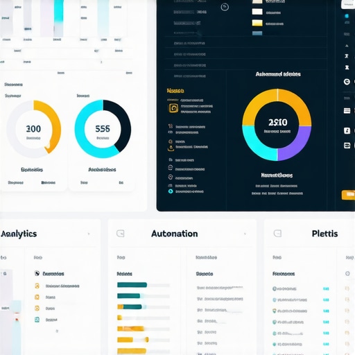 SEO Automation Dashboard Maintenance Screenshot of an SEO automation dashboard with real-time analytics and alerts.