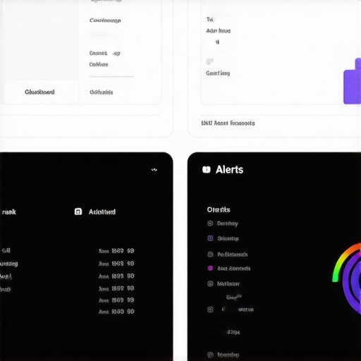GMB Rank Monitoring Dashboard Screenshot of a dashboard with GMB ranking metrics, audits, and alerts.