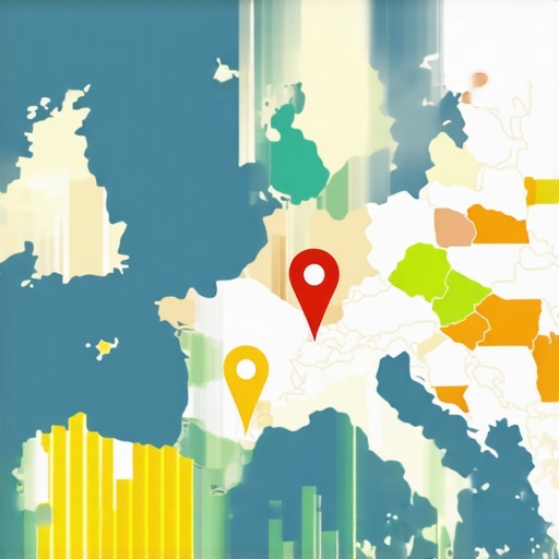 Screenshot of digital map with data points being analyzed during a data audit.